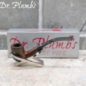 Dr Plumb 3/4 OZ Metal Filter Bent Dental Briar Pipe (DP444)