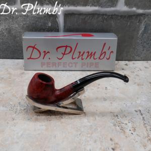 Dr Plumb City Matt Metal Filter Fishtail Briar Pipe (DP449)