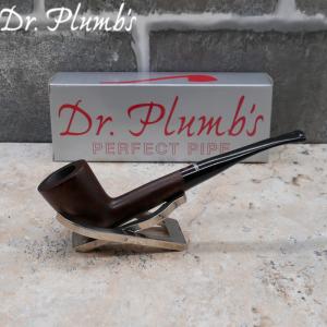 Dr Plumb City Matt Metal Filter Fishtail Briar Pipe (DP452)