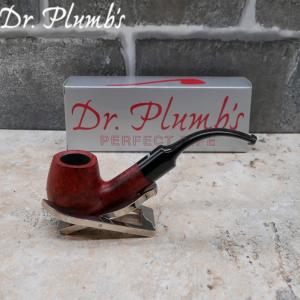 Dr Plumb City Matt Metal Filter Fishtail Briar Pipe (DP453)