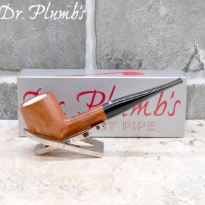 Dr Plumb Meerschaum Lined Metal Filter Fishtail Briar Pipe (DP459)