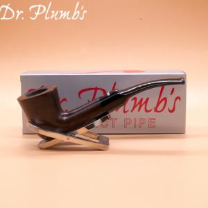 Dr Plumb City Matt Metal Filter Fishtail Briar Pipe (DP532)