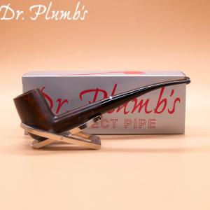 Dr Plumb City Matt Metal Filter Fishtail Briar Pipe (DP534)