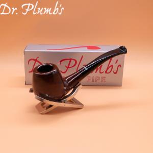 Dr Plumb Standard Dental Briar Metal Filter Fishtail Pipe (DP541)