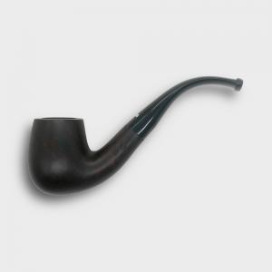 Dr Plumb City Matt Metal Filter Fishtail Briar Pipe (DP569)