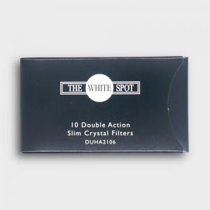 Dunhill The White Spot - Slim Crystal Double Action Cigarette Filters - Pack of 10