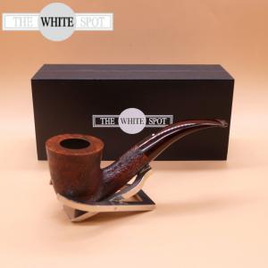 Alfred Dunhill - The White Spot Cumberland 4114 Group 4 Bent Dublin Pipe (DUN450)