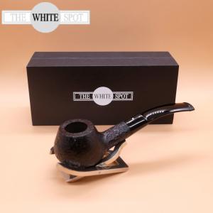 Alfred Dunhill - The White Spot Shell Briar 5228 Group 5 Diplomat Bent Pipe (DUN870)