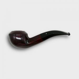 Alfred Dunhill - The White Spot Bruyere 3108 Group 3 Bent Rhodesian Pipe (DUN1001)