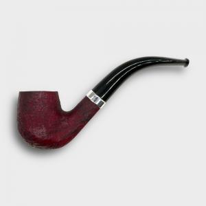 Alfred Dunhill - The White Spot Ruby Bark 4102 Group 4 Bent Pipe (DUN1029)