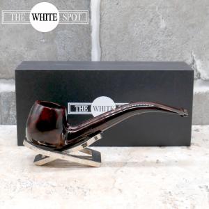 Alfred Dunhill  - The White Spot Chestnut 5113 Group 5 Bent Apple Fishtail Pipe (DUN207)