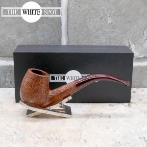 Alfred Dunhill - The White Spot County 5102 Group 5 Bent Fishtail Pipe (DUN237)