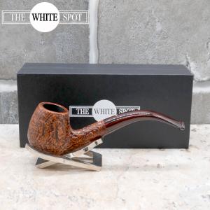 Alfred Dunhill - The White Spot County 5113 Group 5 Bent Apple Fishtail Pipe (DUN240)