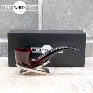 Alfred Dunhill - The White Spot Bruyere 4114 Group 4 Bent Dublin Pipe (DUN280)