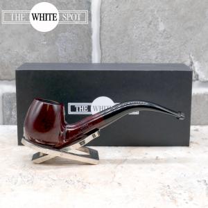 Alfred Dunhill - The White Spot Bruyere 5113 Group 5 Bent Apple Fishtail Pipe (DUN388)