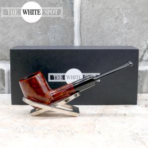 Alfred Dunhill - The White Spot Amber Root 3203 Group 3 Billiard fishtail Pipe (DUN423)