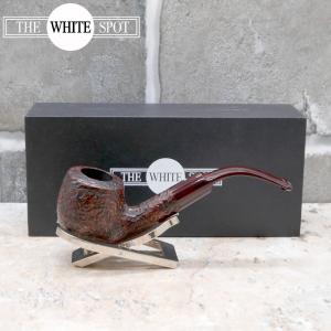 Alfred Dunhill - The White Spot Cumberland 4213 Group 4 Bent Apple Pipe (DUN451)