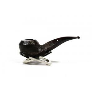 Alfred Dunhill - The White Spot Cumberland 4108 Group 4 Bent Rhodesian Pipe (DUN453)