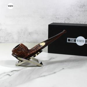 Alfred Dunhill - The White Spot County 3104 Group 3 Bulldog Fishtail Pipe (DUN594)
