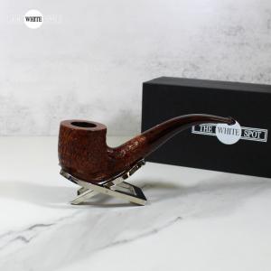 Alfred Dunhill - The White Spot County 5115 Group 5 Bent Pot Fishtail Pipe (DUN596)