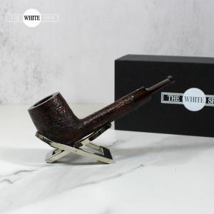 Alfred Dunhill - The White Spot Cumberland 4111 Group 4 Lovat Fishtail Pipe (DUN648)