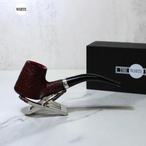 Alfred Dunhill - The White Spot Ruby Bark 5133 Group 5 Bent Brandy Pipe (DUN769)
