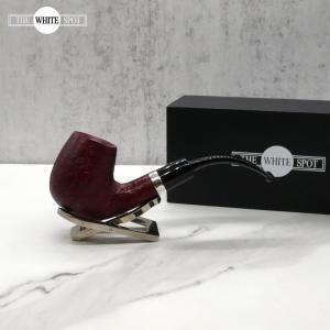 Alfred Dunhill - The White Spot Ruby Bark 6202 Group 6 Bent Pipe (DUN830)