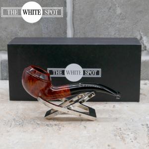 Alfred Dunhill - The White Spot Amber Root 2108 Group 2 Bent Rhodesian Pipe (DUN851)