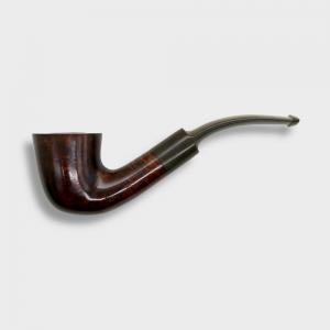 SLIGHT SECONDS Alfred Dunhill - The White Spot Bruyere 3214 Group 3 Bent Dublin Pipe (DUN980)