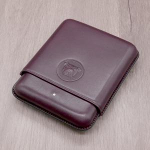 Dunhill Bulldog Cigar Case Robusto - Purple - Fits 4 Cigars