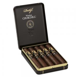 Davidoff Winston Churchill The Late Hour Petit Panetela Cigar - Tin of 5