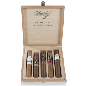 Davidoff Gift Selection Sampler Selection Box - 5 Cigars