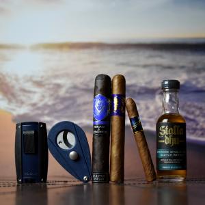 The Deep Blue Cigar Sampler - 3 Cigars + Speyside 5cl & Xikar Accessories Set