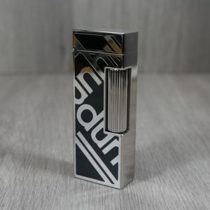 Dunhill Rollagas Lighter - Signature Black Palladium Plated