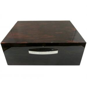 Dunhill White Spot Humidor - Ziricote - 50 Cigar Capacity