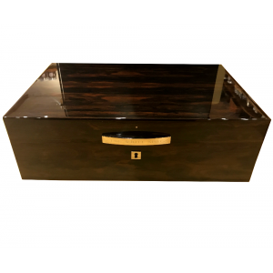 Dunhill White Spot Humidor - Ziricote - 100 Cigar Capacity