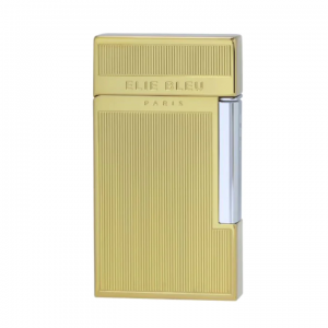 Elie Bleu Diamond Jet Flame Pocket Lighter - Gold