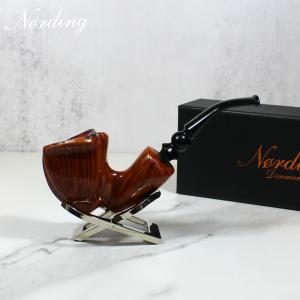 Erik Nording Freehand Red Grain 1 Fishtail Pipe (EN209)