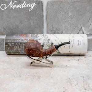 Erik Nording Hunting 2018 The Owl Rustic Fishtail Pipe (EN236)