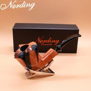 Erik Nording Signature Smooth And Rustic Fishtail Pipe (EN248)