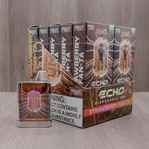 Uno Echo Disposable Vape Bar - Strawberry Fan-Ta - 10 Pack