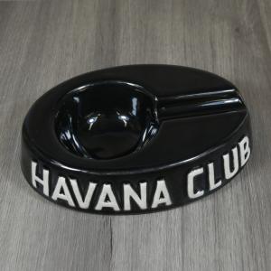 Havana Club Collection Ashtray - Egoista Single Cigar Ashtray - Ebony Black