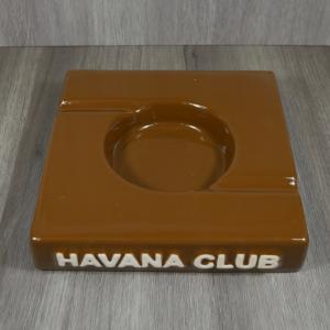 Havana Club Collection Ashtray - El Duplo Double Cigar Ashtray - Brown