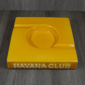 Havana Club Collection Ashtray - El Duplo Double Cigar Ashtray - Corn Yellow