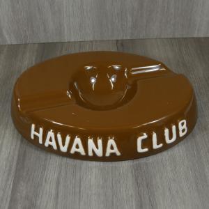 Havana Club Collection Ashtray - El Socio Double Cigar Ashtray - Brown