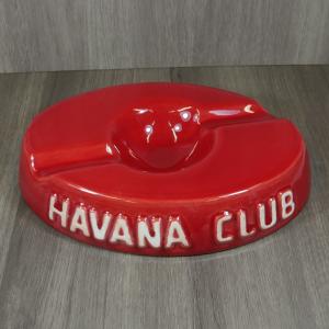 Havana Club Collection Ashtray - El Socio Double Cigar Ashtray - Vermillon Red