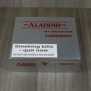 Empty Aladino Cameroon Robusto Cigar box