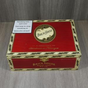 Empty Brick House Short Torp Double Connecticut Red Cigar Box