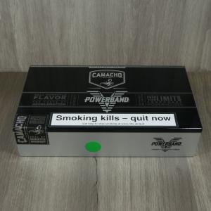 Empty Camacho Powerband Robusto Tubos Box - Silver