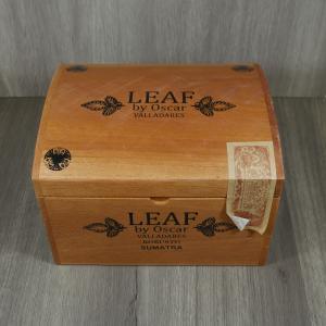 Empty Leaf by Oscar Valladares Robusto Sumatra Cigar Box